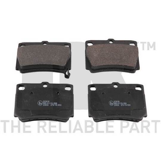 223030 - Brake Pad Set, disc brake 