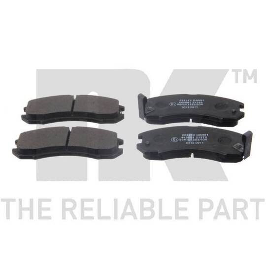 223213 - Brake Pad Set, disc brake 