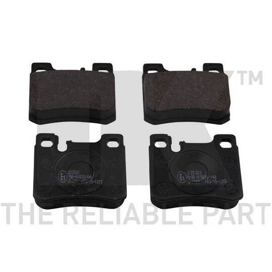 223322 - Brake Pad Set, disc brake 