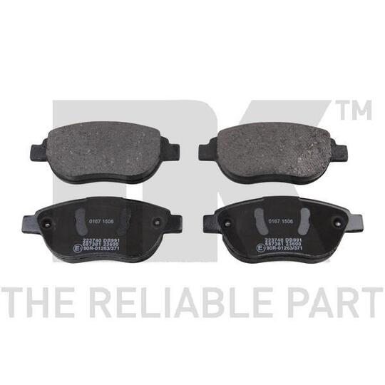 223740 - Brake Pad Set, disc brake 