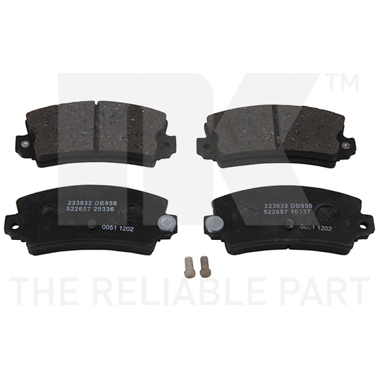 223932 - Brake Pad Set, disc brake 