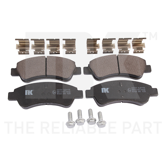 223741 - Brake Pad Set, disc brake 