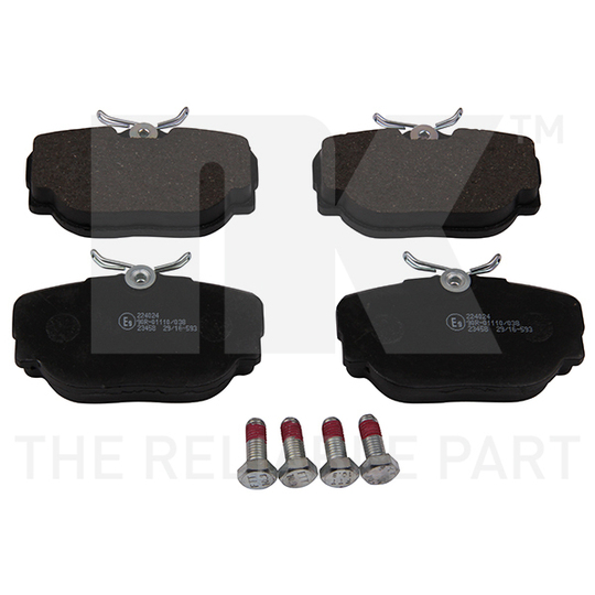 224024 - Brake Pad Set, disc brake 