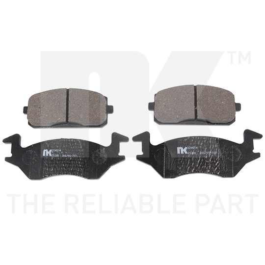 224514 - Brake Pad Set, disc brake 