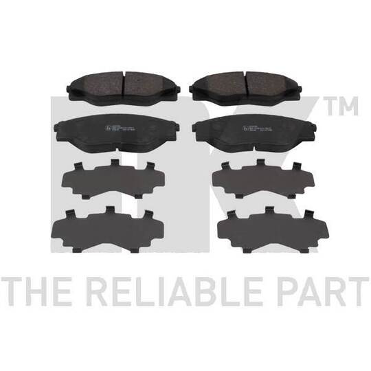 224598 - Brake Pad Set, disc brake 