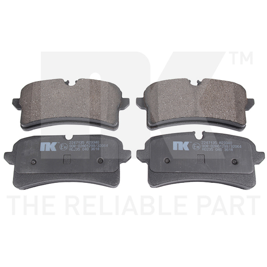 2247135 - Brake Pad Set, disc brake 