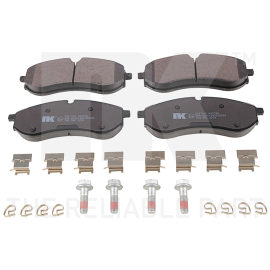 2247160 - Brake Pad Set, disc brake 