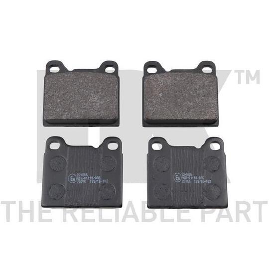 224806 - Brake Pad Set, disc brake 