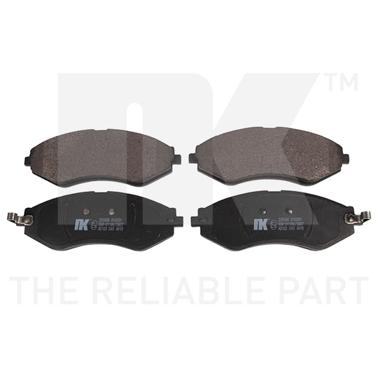 225008 - Brake Pad Set, disc brake 