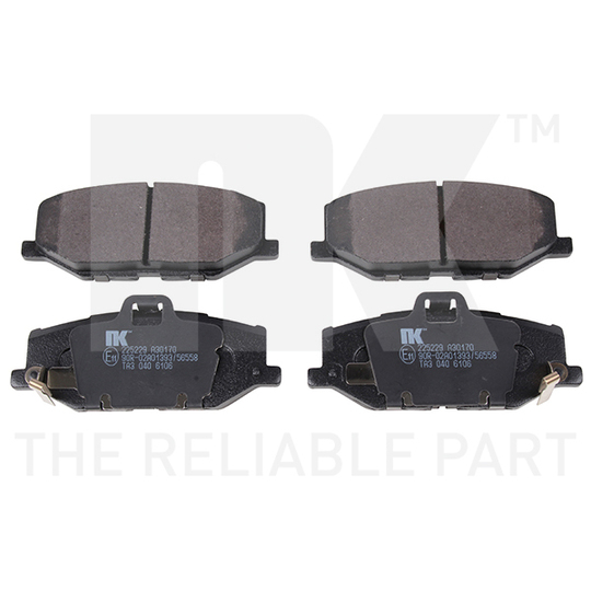 225229 - Brake Pad Set, disc brake 