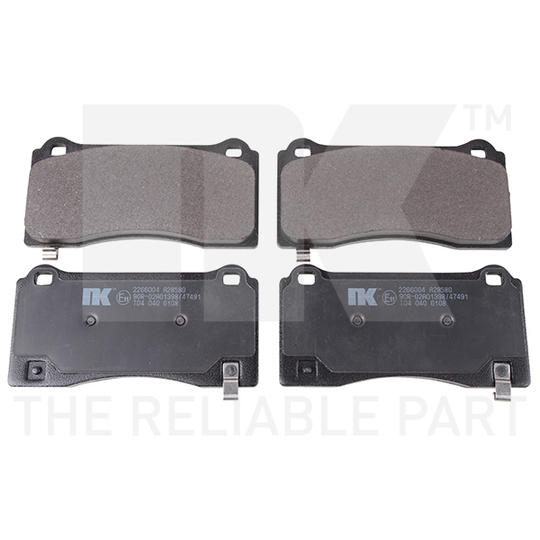 2266004 - Brake Pad Set, disc brake 