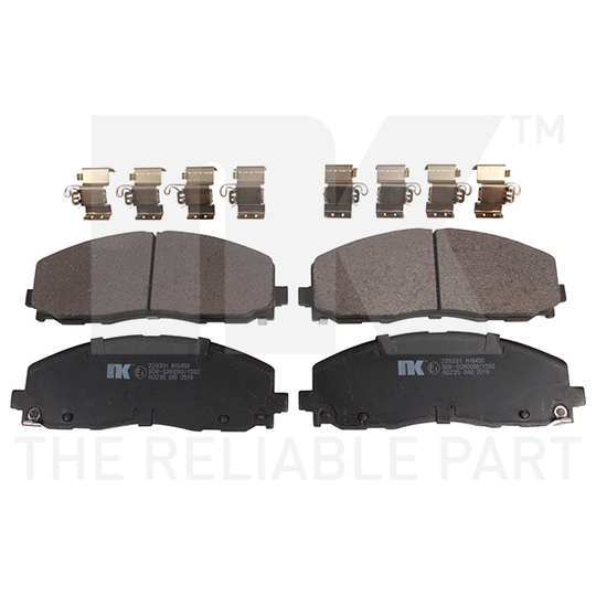 229331 - Brake Pad Set, disc brake 