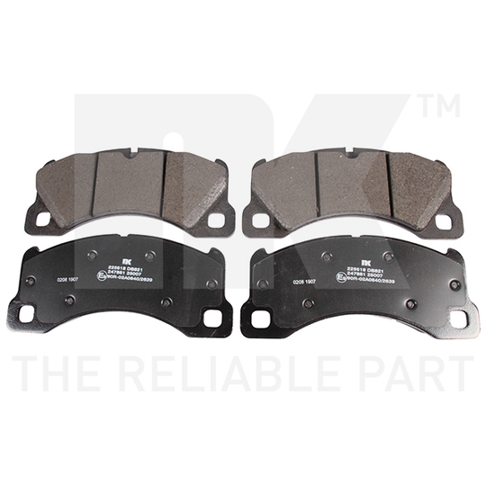 225618 - Brake Pad Set, disc brake 