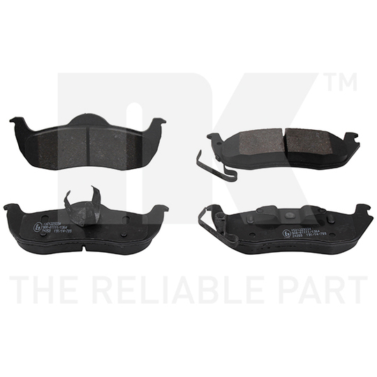 229334 - Brake Pad Set, disc brake 