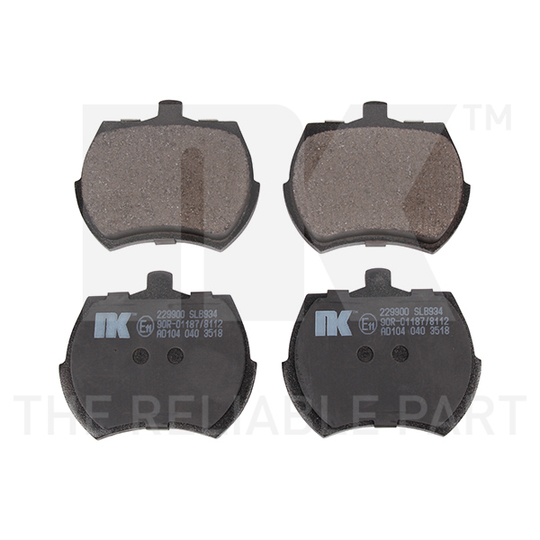 229900 - Brake Pad Set, disc brake 