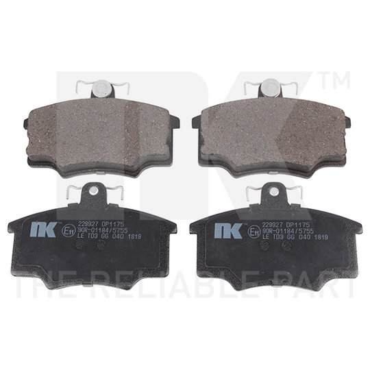 229927 - Brake Pad Set, disc brake 