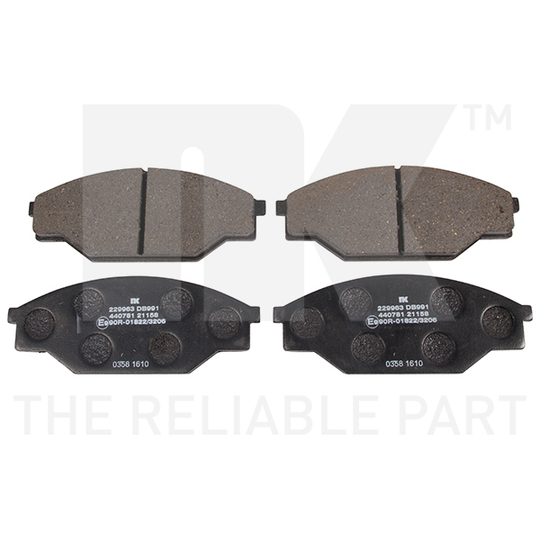 229963 - Brake Pad Set, disc brake 