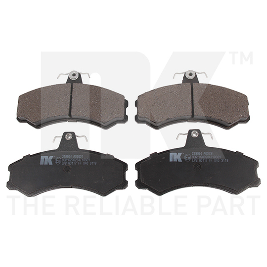 229964 - Brake Pad Set, disc brake 