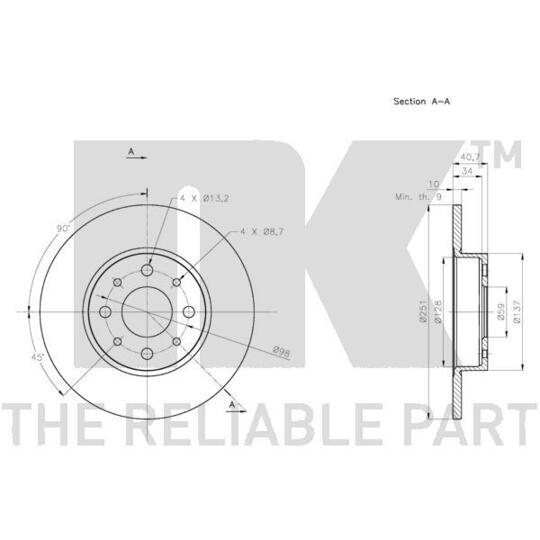 311028 - Brake Disc 