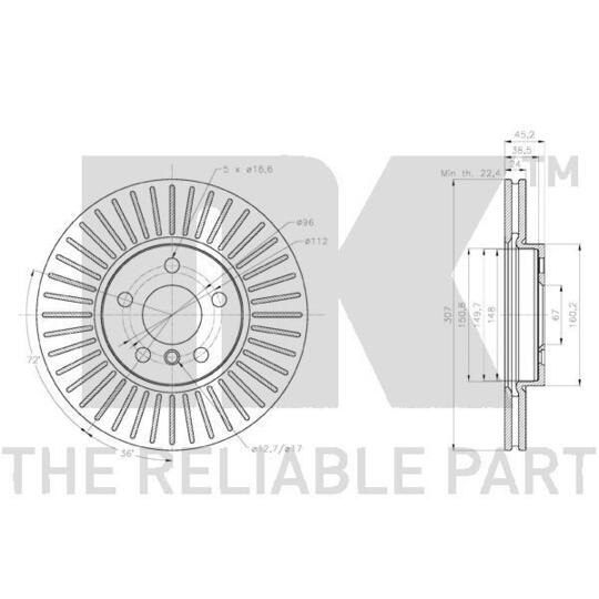 3115118 - Brake Disc 