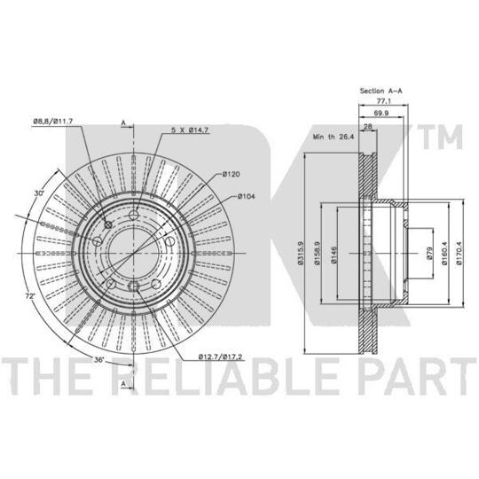 311534 - Brake Disc 