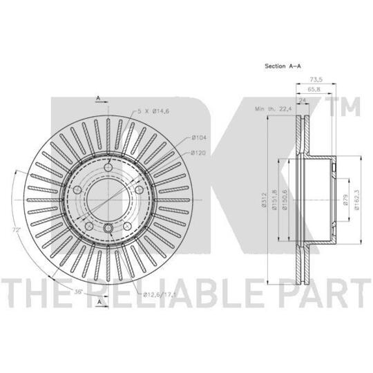 311582 - Brake Disc 