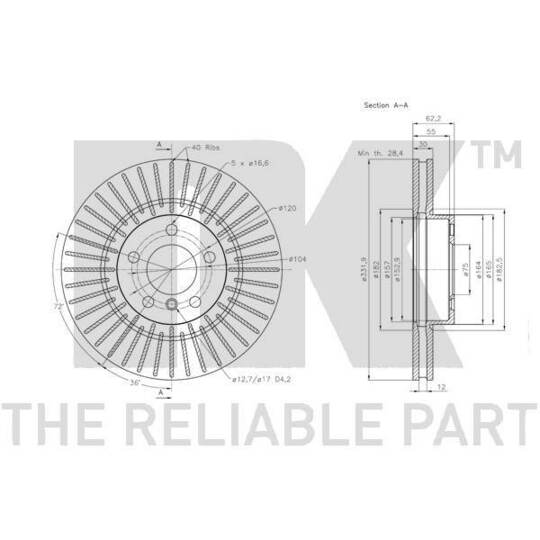 311588 - Brake Disc 