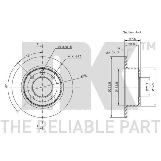 311920 - Brake Disc 