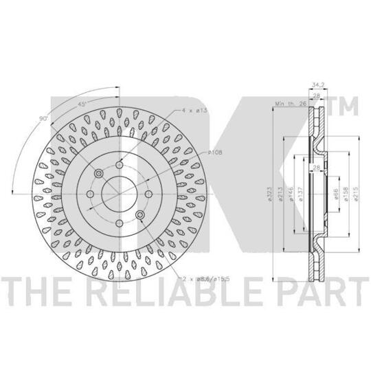 311955 - Brake Disc 