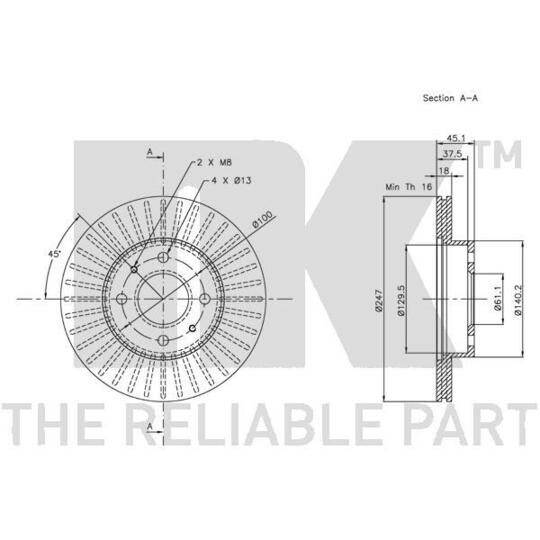 312245 - Brake Disc 