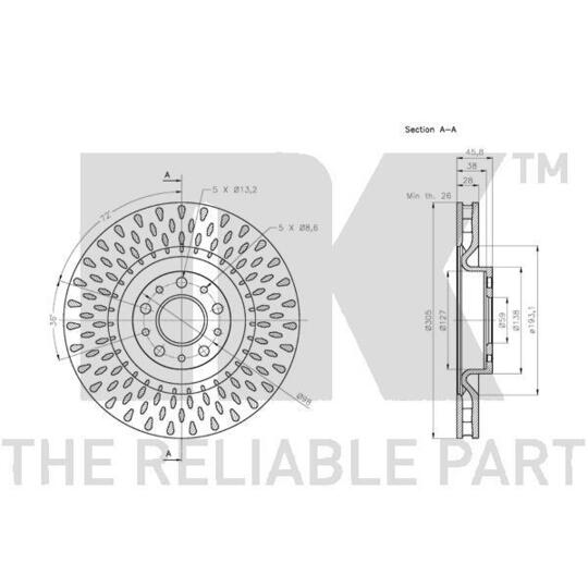 312366 - Brake Disc 