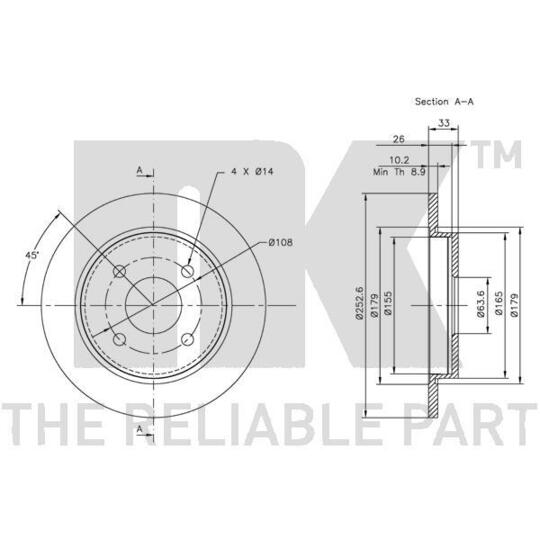 312536 - Brake Disc 