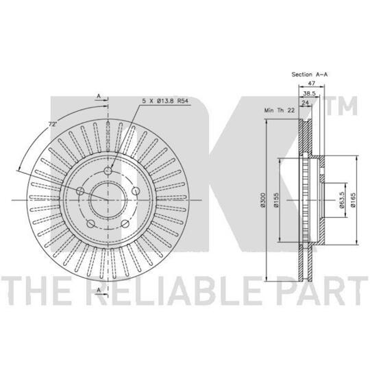 312550 - Brake Disc 