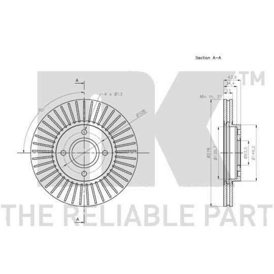 312588 - Brake Disc 