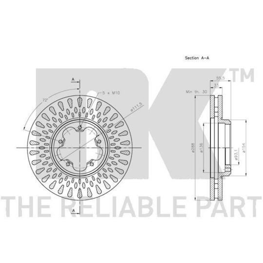 312589 - Brake Disc 