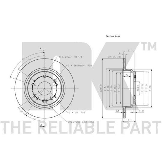 312645 - Brake Disc 