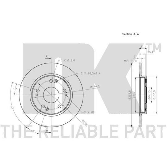 312655 - Brake Disc 