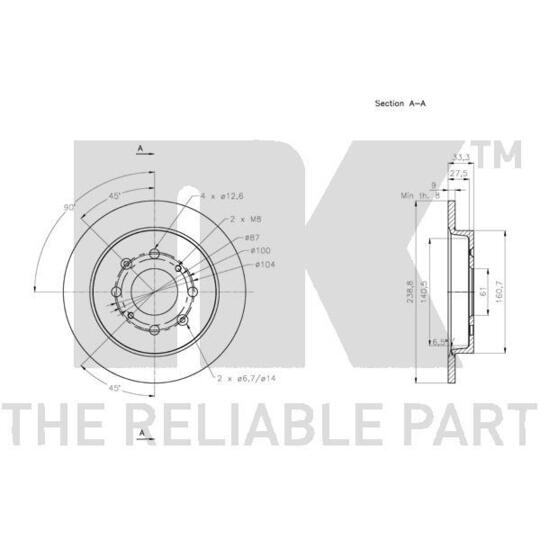 312657 - Brake Disc 