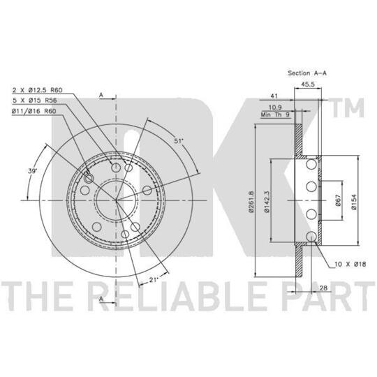 313306 - Brake Disc 