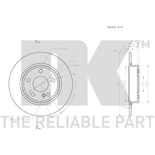 3133113 - Brake Disc 