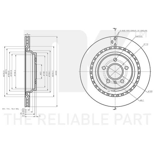 3133145 - Brake Disc 