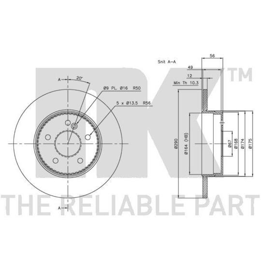 313340 - Brake Disc 