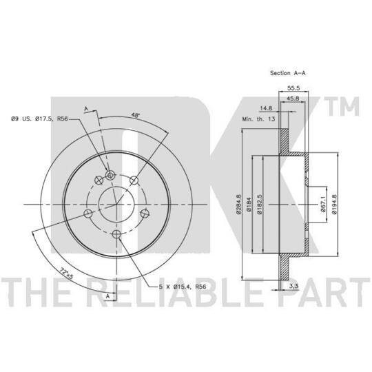 313354 - Brake Disc 