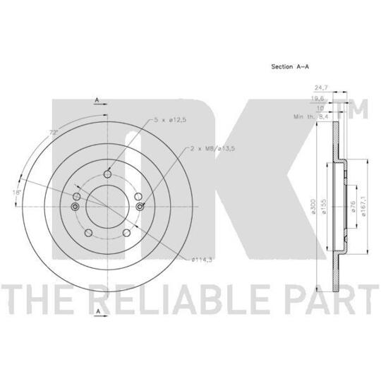 313444 - Brake Disc 