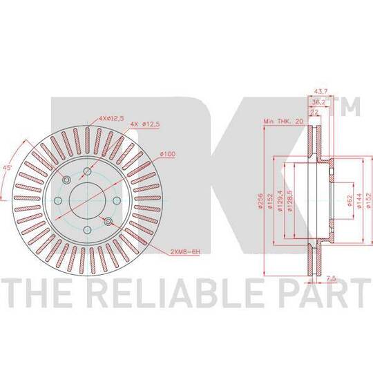 313456 - Brake Disc 