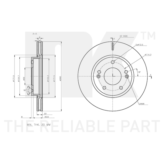 313465 - Brake Disc 