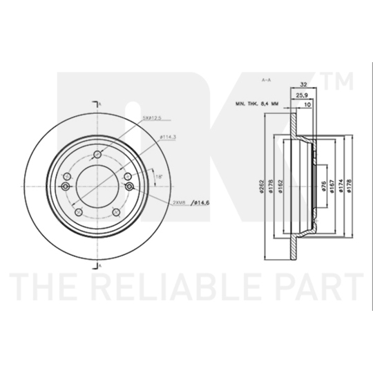 313464 - Brake Disc 