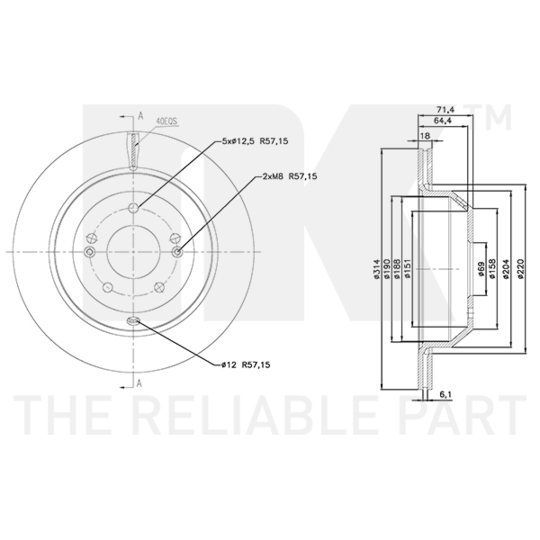 313471 - Brake Disc 