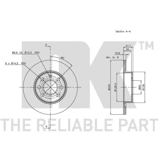 313641 - Brake Disc 