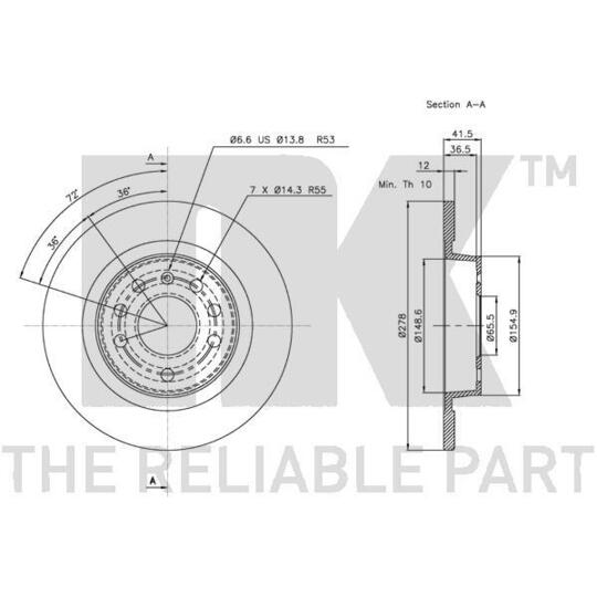 313646 - Brake Disc 